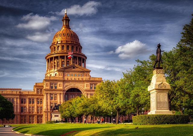 Texas Capitol building in Austin